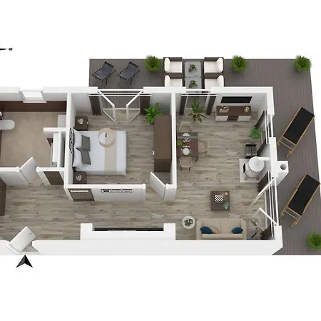 Zwei Wasser - Strandhaus Alte Seefahrtschule