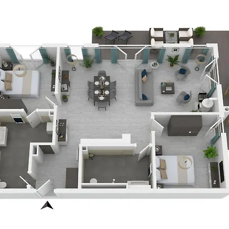 Zwei Wasser - Strandhaus Alte Seefahrtschule